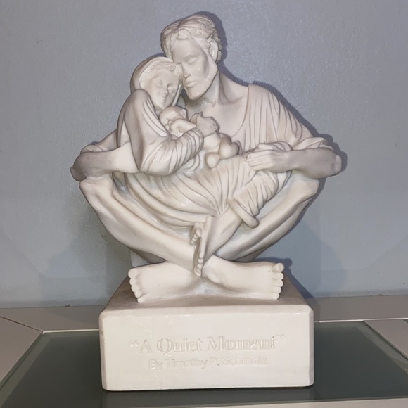 Art A Quiet Moment Statue Holy Family Sculpture By Timothy P Schmalz
